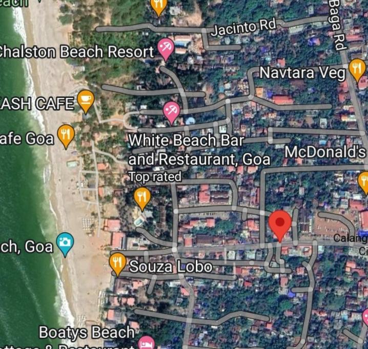 Отель Calangute Pristine Экстерьер фото